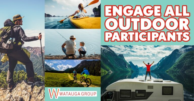 Engaging outdoor participants - marketing
